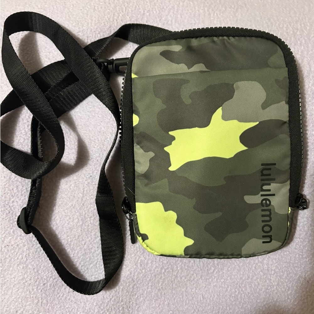 Lululemon Camo Cross Body Bag